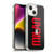 AC Milan Graphics Vertical Typography Soft Gel Case for Apple iPhone 14
