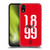 AC Milan Graphics Est. 1899 Soft Gel Case for Apple iPhone XR