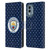 Manchester City Man City FC Patterns Dark Blue Leather Book Wallet Case Cover For Nokia X30