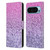 Monika Strigel Glitter Collection Lavender Pink Leather Book Wallet Case Cover For Google Pixel 9 / Pixel 9 Pro