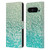 Monika Strigel Glitter Collection Mint Leather Book Wallet Case Cover For Google Pixel 9 Pro XL
