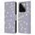 Monika Strigel Happy Daisy Lavender Leather Book Wallet Case Cover For Xiaomi 14