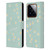 Monika Strigel Happy Daisy Mint Leather Book Wallet Case Cover For Xiaomi 14