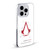 Assassin's Creed Legacy Logo Geometric White Soft Gel Case for Apple iPhone 16 & MagSafe