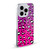 Grace Illustration Animal Prints Pink Leopard Soft Gel Case for Apple iPhone 16 Pro Max