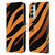 Grace Illustration Animal Prints Tiger Leather Book Wallet Case Cover For Samsung Galaxy M15/F15 5G