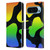 Grace Illustration Cow Prints Rainbow Leather Book Wallet Case Cover For Google Pixel 9 / Pixel 9 Pro