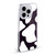 Grace Illustration Cow Prints Black And White Soft Gel Case for Apple iPhone 16 Pro Max