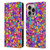 Grace Illustration Lovely Floral Daisies Leather Book Wallet Case Cover For Apple iPhone 16 Pro