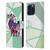 Grace Illustration Llama Cubist Leather Book Wallet Case Cover For Apple iPhone 16 Pro Max