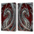 Christos Karapanos Dragons 2 Talisman Silver Leather Book Wallet Case Cover For Apple iPad Pro 11 M4 2024