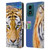 Aimee Stewart Animals Tiger Lily Leather Book Wallet Case Cover For Motorola Moto G04/G04s/G24 4G