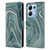 LebensArt Geo Liquid Marble Sea Foam Green Leather Book Wallet Case Cover For Xiaomi Redmi Note 13/13 Pro 5G