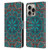 Aimee Stewart Mandala Moroccan Sea Leather Book Wallet Case Cover For Apple iPhone 16 Pro