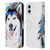 Pixie Cold Animals Husky Leather Book Wallet Case Cover For Apple iPhone 16 Plus