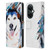 Pixie Cold Animals Husky Leather Book Wallet Case Cover For OnePlus Nord CE 3 Lite 5G