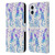 Cat Coquillette Animals 2 Indigo Geckos Leather Book Wallet Case Cover For Apple iPhone 16 Plus
