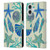 Cat Coquillette Sea Seashells Blue Leather Book Wallet Case Cover For Apple iPhone 16