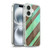 Alyn Spiller Wood & Resin Diagonal Stripes Soft Gel Case for Apple iPhone 16 & MagSafe