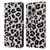 Anis Illustration Graphics Feline Leather Book Wallet Case Cover For Apple iPhone 16 Pro