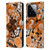 Anis Illustration Graphics Flower & Fruit Orange Leather Book Wallet Case Cover For Xiaomi 14