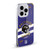 NFL Baltimore Ravens Logo Art Helmet Distressed Soft Gel Case for Apple iPhone 13 Mini & MagSafe