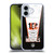 NFL Cincinnati Bengals Logo Art Banner Soft Gel Case for Apple iPhone 16