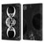 Alchemy Gothic Skull Dark Goddess Moon Leather Book Wallet Case Cover For Apple iPad Pro 11 M4 2024