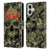 Alchemy Gothic Skull Camo Skull Leather Book Wallet Case Cover For Apple iPhone 16