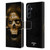 Alchemy Gothic Skull Death Fetish Leather Book Wallet Case Cover For Samsung Galaxy A55 5G