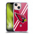 NFL Arizona Cardinals Logo Stripes Soft Gel Case for Apple iPhone 13 Mini