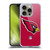 NFL Arizona Cardinals Logo Plain Soft Gel Case for Apple iPhone 16 Pro