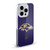 NFL Baltimore Ravens Logo Football Soft Gel Case for Apple iPhone 16 Pro Max