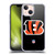 NFL Cincinnati Bengals Logo Plain Soft Gel Case for Apple iPhone 13 Mini