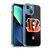 NFL Cincinnati Bengals Logo Plain Soft Gel Case for Apple iPhone 13 Mini & MagSafe