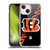 NFL Cincinnati Bengals Logo Stripes Soft Gel Case for Apple iPhone 13 Mini