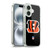 NFL Cincinnati Bengals Logo Plain Soft Gel Case for Apple iPhone 16 & MagSafe