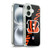 NFL Cincinnati Bengals Logo Stripes Soft Gel Case for Apple iPhone 16 & MagSafe
