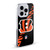NFL Cincinnati Bengals Logo Stripes Soft Gel Case for Apple iPhone 16 Plus