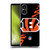 NFL Cincinnati Bengals Logo Stripes Soft Gel Case for Sony Xperia 5 V 5G