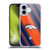 NFL Denver Broncos Artwork Stripes Soft Gel Case for Apple iPhone 16