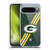 NFL Green Bay Packers Logo Stripes Soft Gel Case for Google Pixel 9 Pro XL