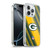 NFL Green Bay Packers Artwork Stripes Soft Gel Case for Apple iPhone 16 Pro