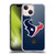 NFL Houston Texans Logo Football Soft Gel Case for Apple iPhone 13 Mini
