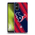 NFL Houston Texans Artwork Stripes Soft Gel Case for Sony Xperia 5 V 5G