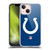 NFL Indianapolis Colts Logo Plain Soft Gel Case for Apple iPhone 13 Mini