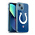 NFL Indianapolis Colts Logo Plain Soft Gel Case for Apple iPhone 13 Mini & MagSafe