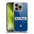 NFL Indianapolis Colts Logo Distressed Look Soft Gel Case for Apple iPhone 16 Pro