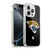 NFL Jacksonville Jaguars Logo Plain Soft Gel Case for Apple iPhone 16 Pro & MagSafe