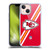 NFL Kansas City Chiefs Logo Stripes Soft Gel Case for Apple iPhone 13 Mini & MagSafe